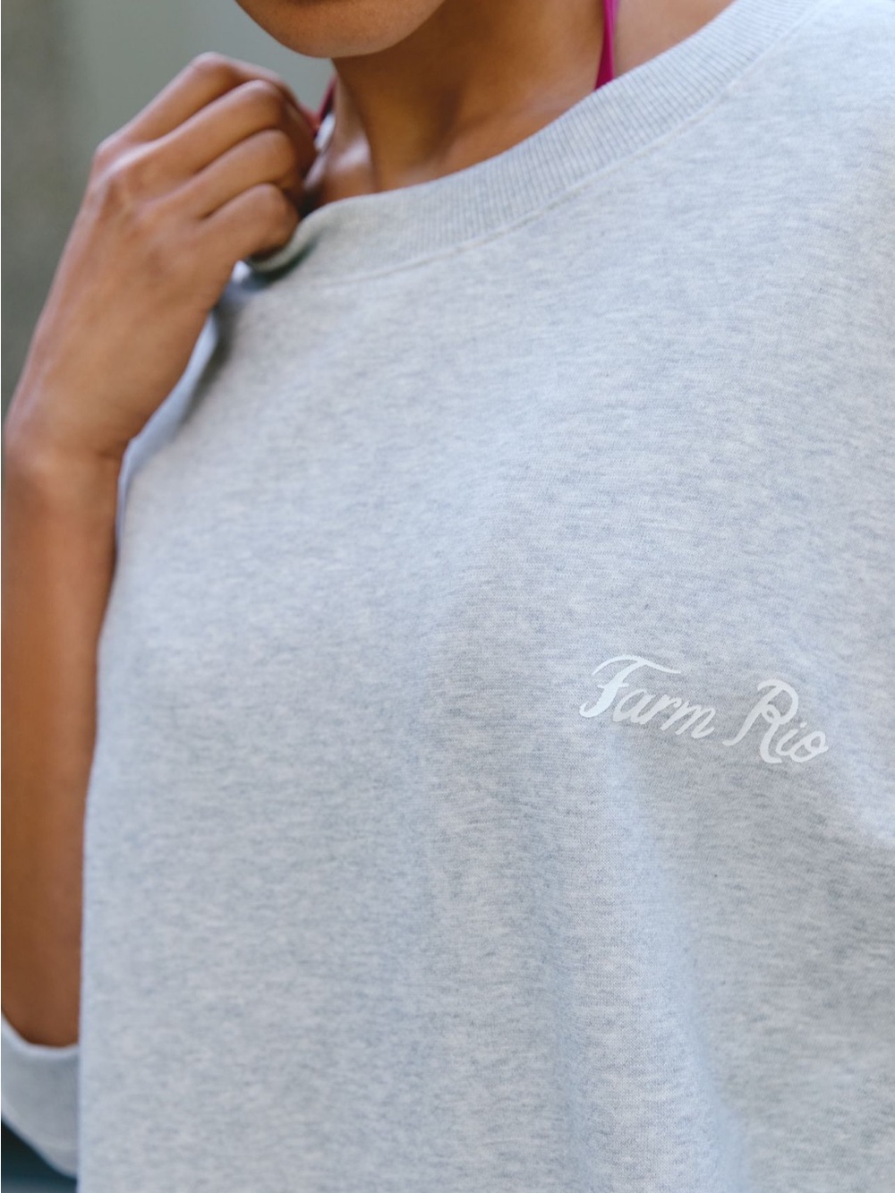 FARM Rio x Anthropologie Graphic Sweatshirt - Picture 2 of 8